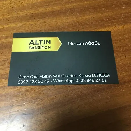 Altin Lefkosa Kibris Kktc Homestay Izmir